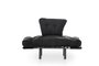 Atelier Del Sofa Nitta Single - Sillón de orejas Negro